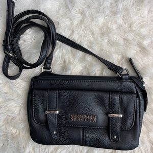 All Black Kenneth Cole Reaction cross body